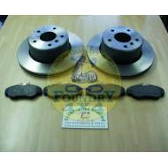 Land Rover Discovery 2 Front Brake Disc & Pad Kit